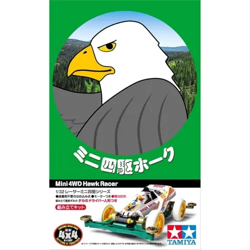 MINI 4 WD TAMIYA 18087 HAWK RACER