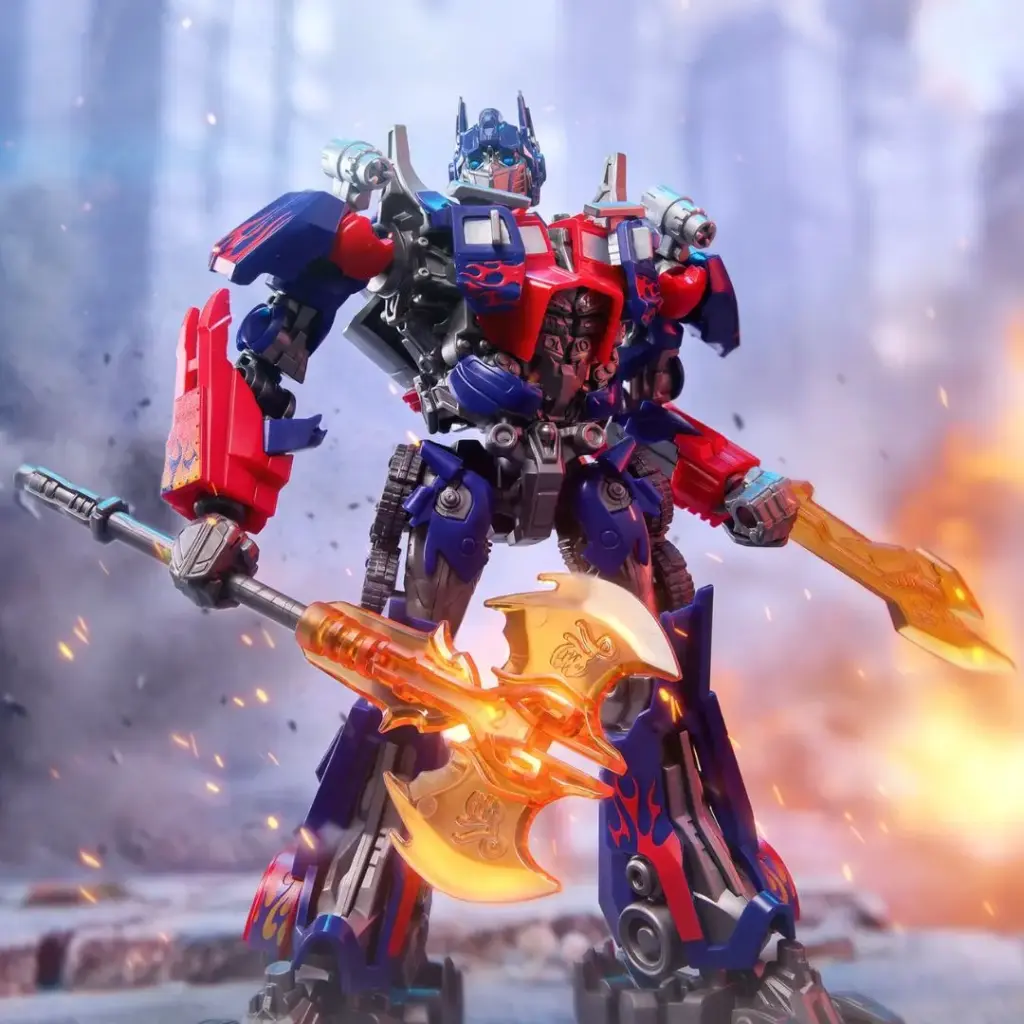 ACTION FIGURE BLOKEES TRANSFORMER CHAMPION CLASS CC DX 21 MOVIE 3 - JET WING OPTIMUS PRIME