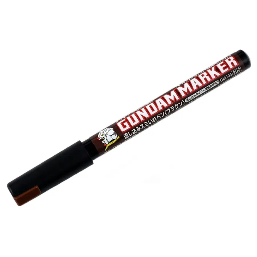 MR HOBBY GM-03 GUNDAM MARKER BROWN (LINER TYPE)