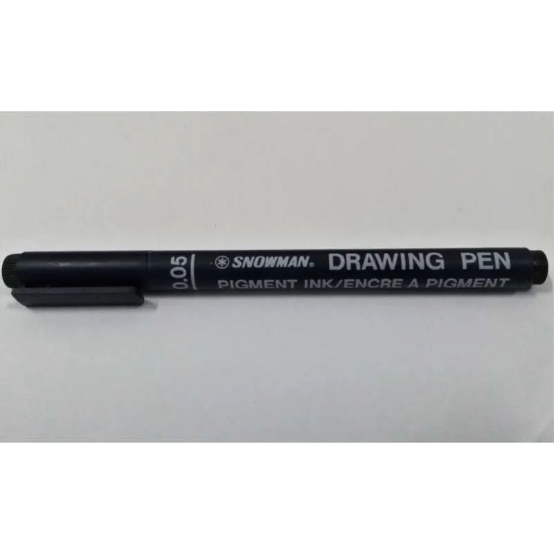 DRAWING PEN SNOWMAN 0.05 MARKER SUPER KECIL