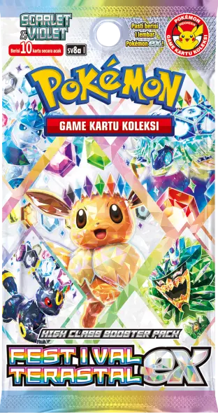KARTU POKEMON INDONESIA TERASTAL FESTIVAL EX INDONESIA (Pack)