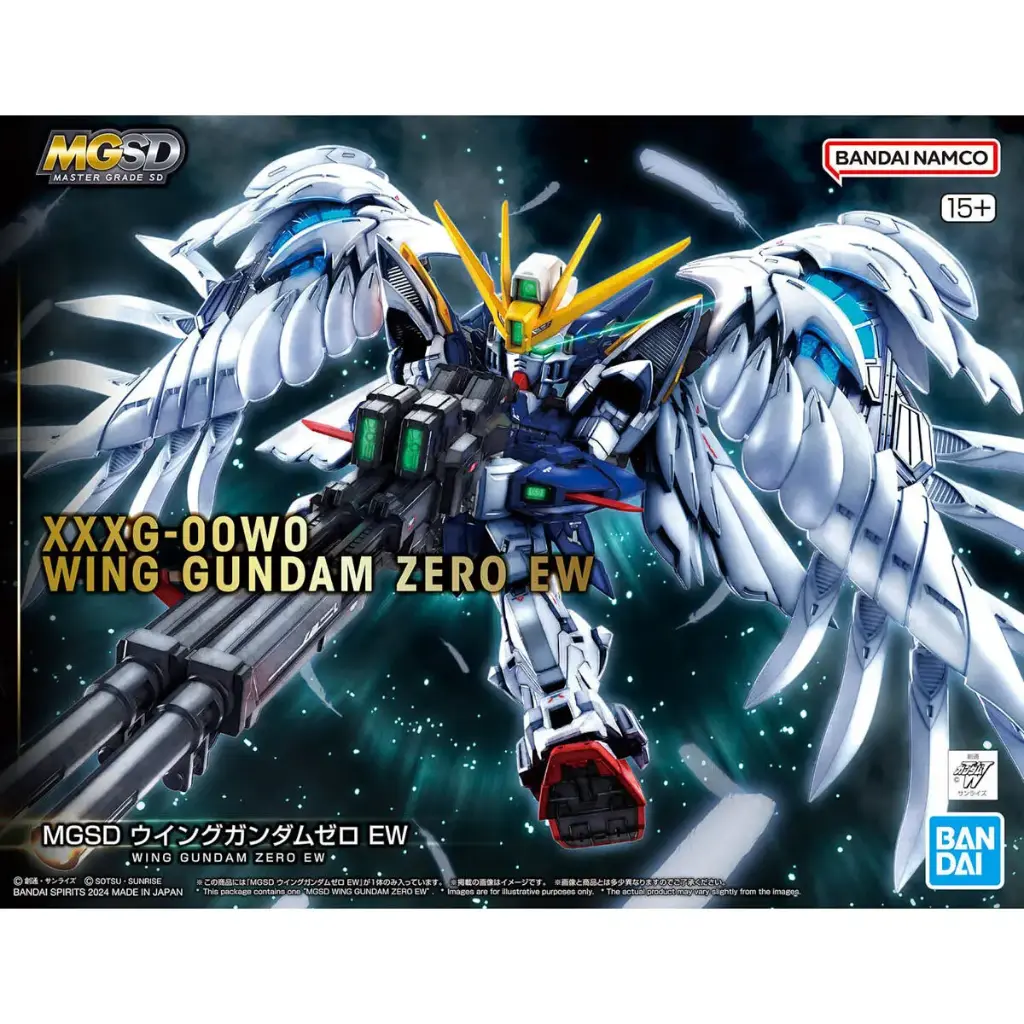 MGSD BANDAI XXXG-00W0 WING ZERO EW