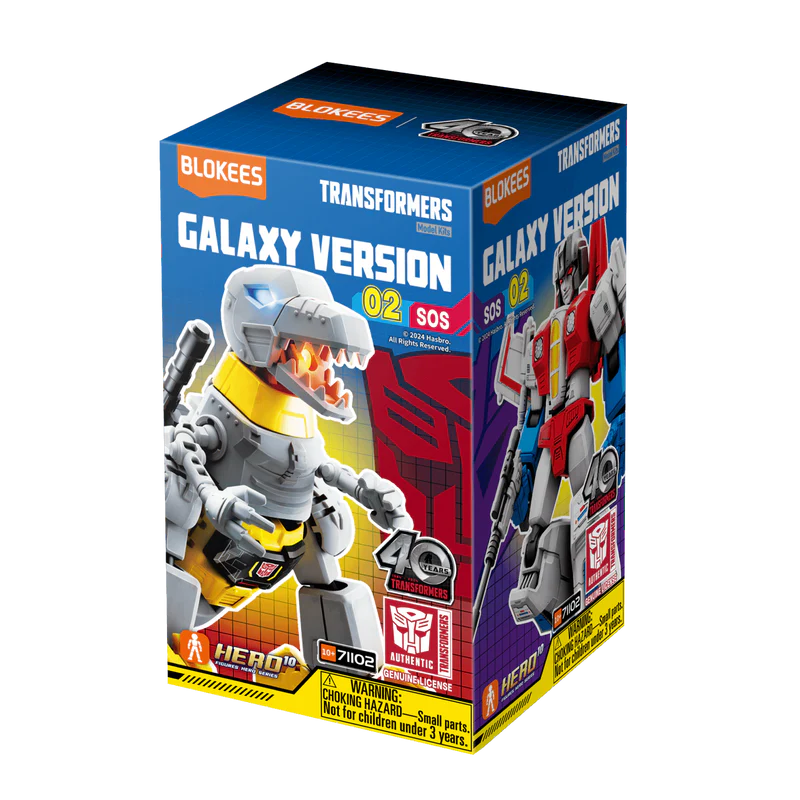 BLOKEES FIGURES TRANSFORMERS GALAXY VERSION 02 GV-02 SOS