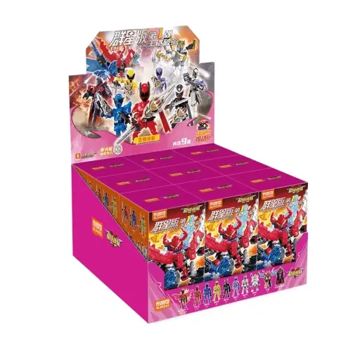 ACTION FIGURE BLOKEES SUPER SENTAI GALAXY VERSION 1