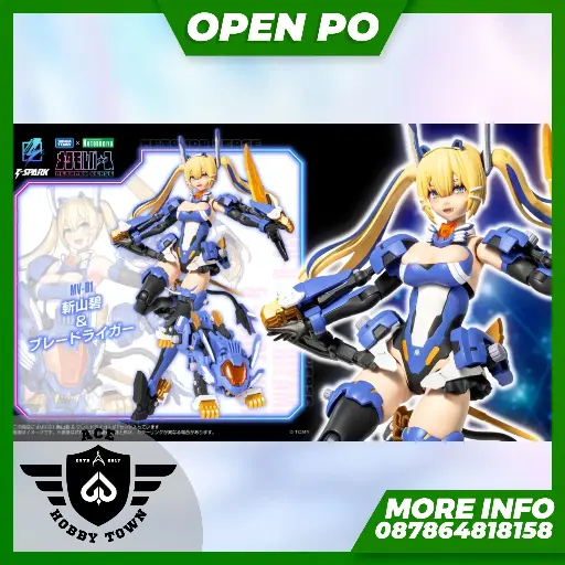 [PREORDER] METAMOR VERSE 1/10 - MV-01 AO KIRIYAMA & BLADE LIGER