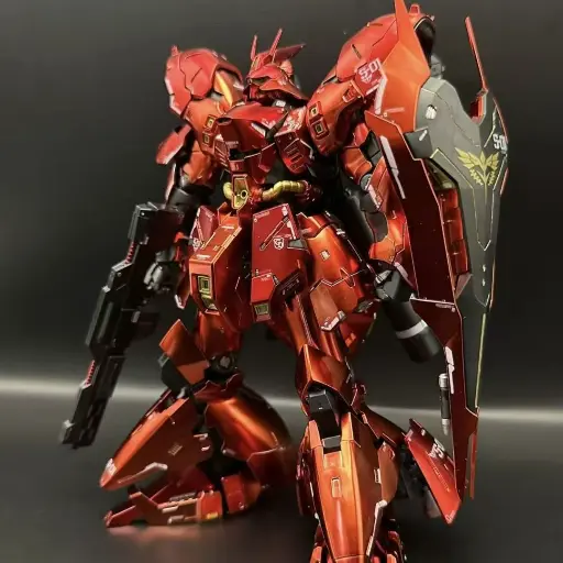 [PREORDER] SH MODEL RG 1/144 SAZABI METALLIC VER MODEL KIT 
