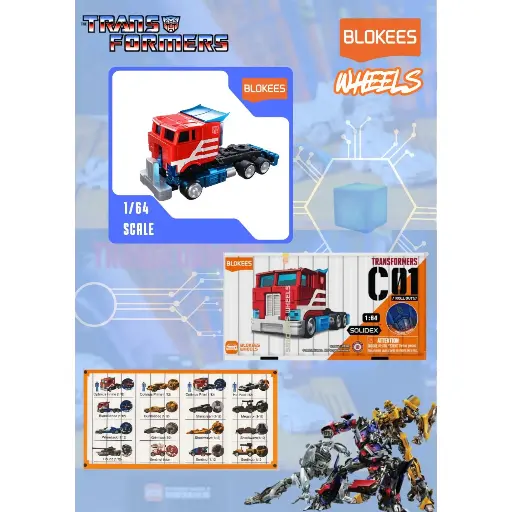 [75604] BLOKEES WHEELS TRANSFORMER 01 AUTO PRIME
