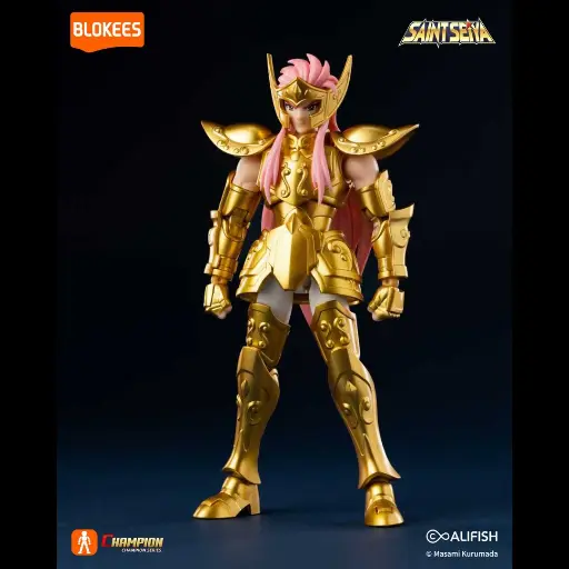 [75009] ACTION FIGURE BLOKEES SAINT SEIYA CHAMPION CLASS CC 08 AQUARIUS CAMUS