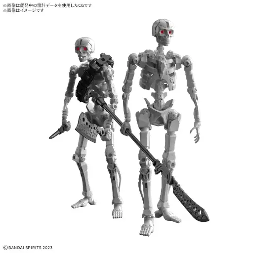 [4573102725226] MODEL KIT BANDAI 30MF DLROSKELETON 