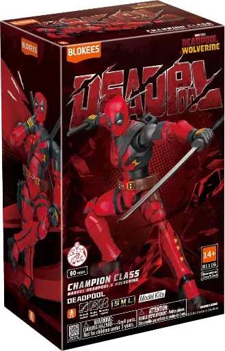 [81116] BLOKEES MARVEL INFINITY SAGA MARVEL CHAMPION CLASS CC04 DEADPOOL
