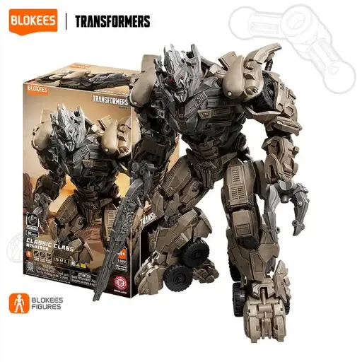 ACTION FIGURE BLOKEES TRANSFORMERS CLASSIC CLASS 22 TRANSFORMERS DARK OF THE MOON MEGATRON