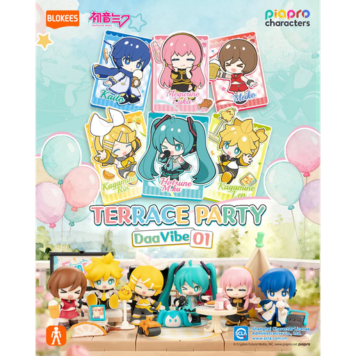 BLOKEES DaaVibe Series VB01 / VB-01 Model Kit Hatsune Miku & Piapro Characters - Terrace Party Ver. Vocaloid