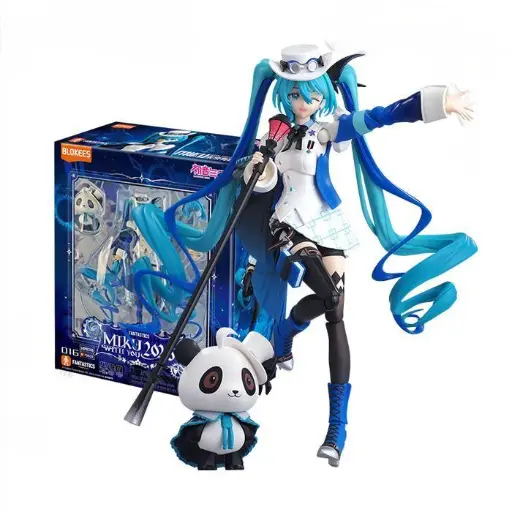 [73533] BLOKEES Hatsune Miku Fantastic Series Model Kit Hatsune Miku - Miku With You