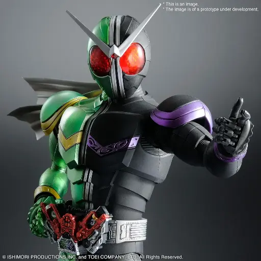 MODEL KIT ACE MODEL FIGURE-RISE STANDARD KAMEN RIDER DOUBLE CYCLONE JOKER