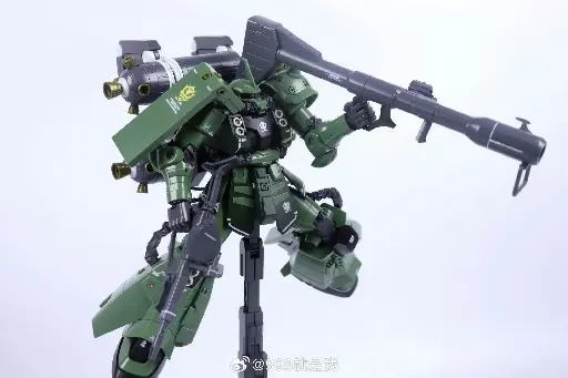 [PREORDER] RYAN MODEL MG 1/100 PSYCHO ZAKU VER. KA MODEL KIT VER. GREEN