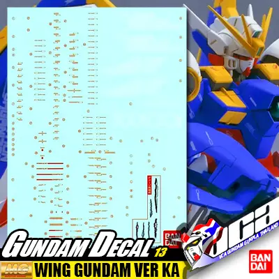 GUNDAM DECAL BANDAI MG GUNDAM WING VER KA #13