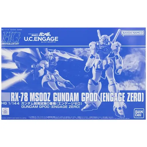 HG BANDAI HGUC GUNDAM DEVELOPMENT TEST UNIT 0 (ENGAGE ZERO) PBANDAI