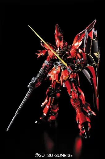 MG BANDAI MSN-06S SINANJU VER KA TITANIUM FINISH VER