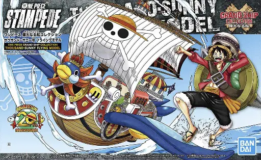 MODEL KIT BANDAI ONE PIECE STAMPEDE GRAND SHIP COLLECTION : THOUSAND SUNNY FLYING MODEL