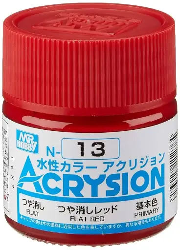 PAINT - ACRYSION N13 FLAT RED