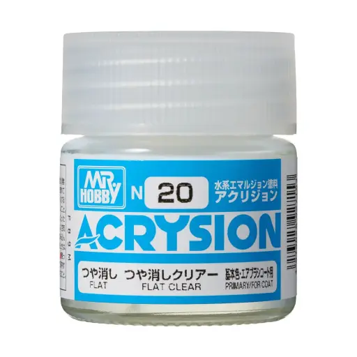 PAINT - ACRYSION N20 FLAT CLEAR