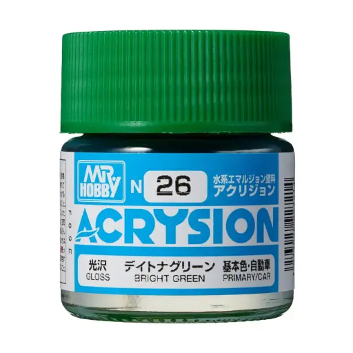 PAINT - ACRYSION N26 BRIGHT GREEN