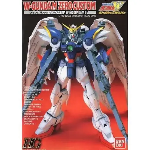1/100 BANDAI WING GUNDAM ZERO CUSTOM