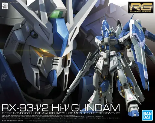[4573102619150] MODEL KIT RG 1/144 BANDAI HI-V HI NU GUNDAM