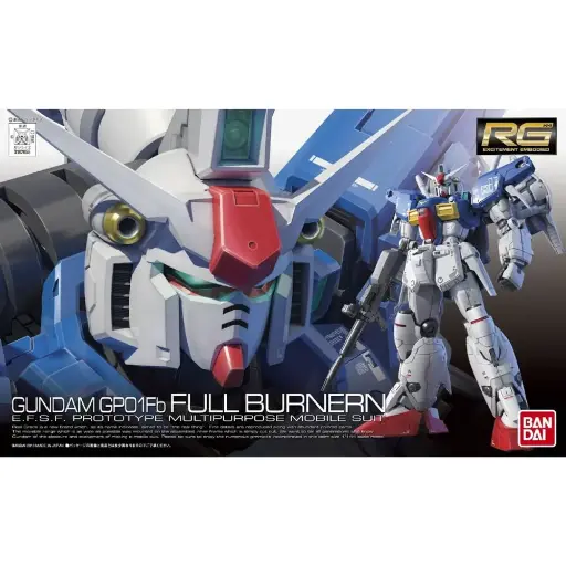 RG BANDAI RX78 GUNDAM GP01FP FULL BURNERN