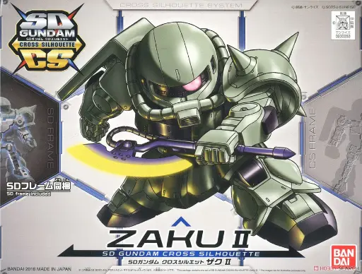 SD SDCS BANDAI ZAKU II (SD FRAME SET)