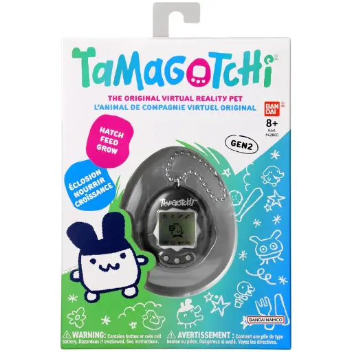 BANDAI TAMAGOTCHI TAMAGOCHI BLACK GEN 2 ORIGINAL