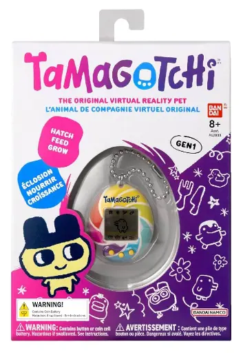 BANDAI TAMAGOTCHI TAMAGOCHI CANDY SWIRL GEN 1 ORIGINAL