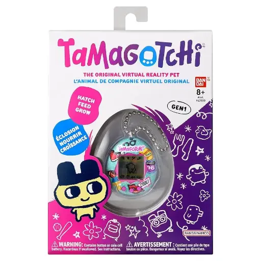 BANDAI TAMAGOTCHI TAMAGOCHI DENIM PATCHES GEN 1 ORIGINAL