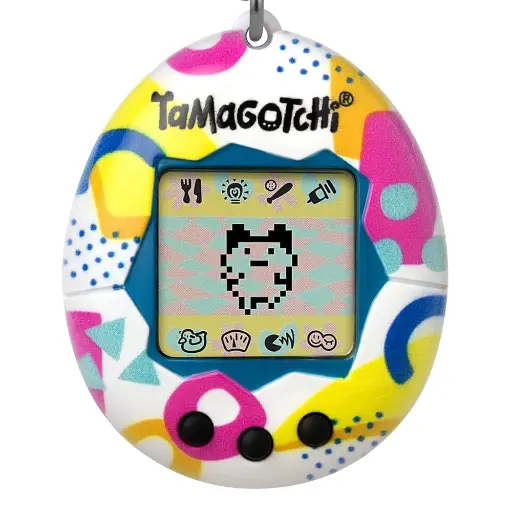 BANDAI TAMAGOTCHI TAMAGOCHI MEMPHIS STYLE GEN 1 ORIGINAL