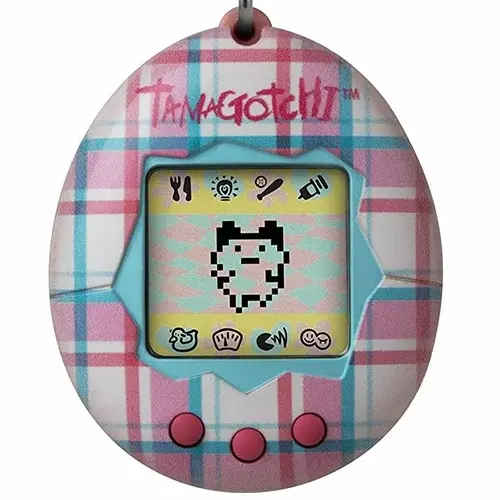 BANDAI TAMAGOTCHI TAMAGOCHI PLAID GEN 1 ORIGINAL