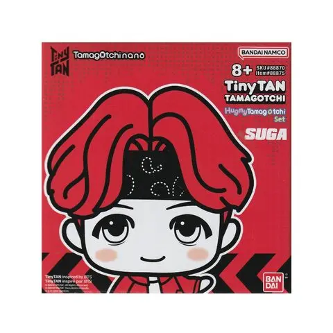 BANDAI TINYTAN TAMAGOTCHI HUGMY TAMAGOTCHI SET SUGA VER