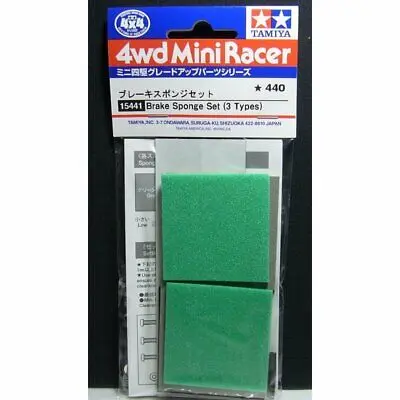ACCESSORIES MINI 4 WD TAMIYA 15441 BRAKE SPONGE SET 3 TYPE