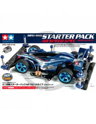 MINI 4 WD TAMIYA 18706 AERO AVANTE STARTER PACK AR SPEED SPEC