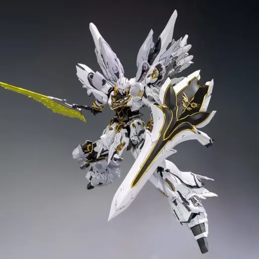 COMET TECHNOLOGY MG 1/100 MSN-06S WHITE WOLF SINANJU MODEL KIT