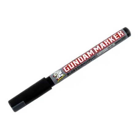 MR HOBBY GM-301P GUNDAM MARKER BLACK (POUR TYPE)