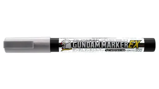 GUNDAM TOOLS - MR HOBBY XGM-100 GUNDAM MARKER EX PLATED SILVER