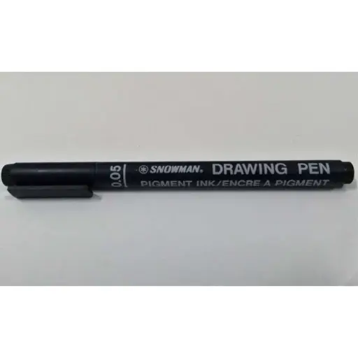 DRAWING PEN SNOWMAN 0.05 MARKER SUPER KECIL