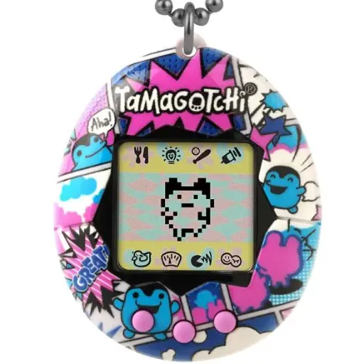BANDAI TAMAGOTCHI TAMAGOCHI GINJIROTCHI COMIC BOOK GEN 1 ORIGINAL