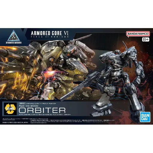 MODEL KIT BANDAI 30MM ARMORED CORE VI FIRES OF RUBICON RaD CC-2000 ORBITER 