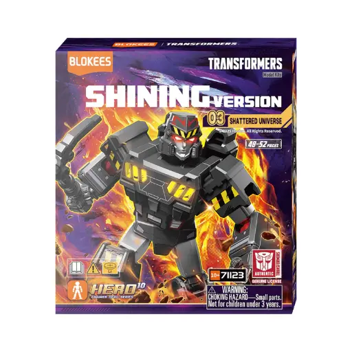 [71123] ACTION FIGURE BLOKEES TRANSFORMERS SV 03 SHINING SHATTERED UNIVERSE