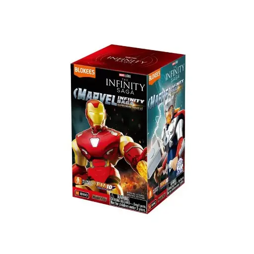 [81110] ACTION FIGURE BLOKEES MARVEL INFINITY SAGA GV 01 SUPER ALLIANCE 