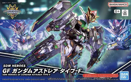 SD BANDAI SDW HEROES GF GUNDAM ASTRAEA TYPE F
