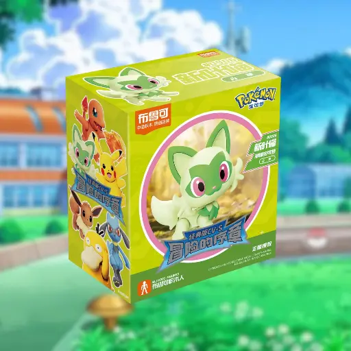 [74003] ACTION FIGURE BLOKEES POKEMON CLASSIC EDITION S SPRIGATITO