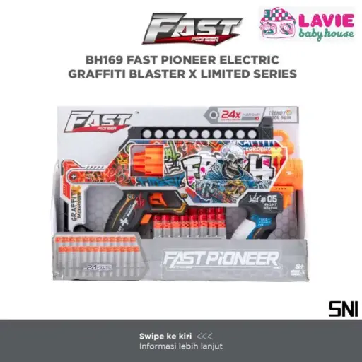 BH154 FAST PIONEER ELECTRIC POLICE FORCE BLASTER 